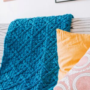 Cozy Knit Throw Blanket - Soft Home Textile