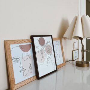 Decorative Wall Art Print Set - Modern Abstract