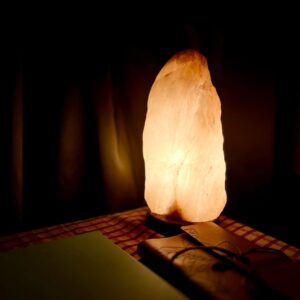 Himalayan Salt Lamp - Natural Night Light & Air Purifier